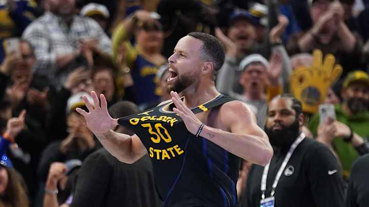 Stephen Curry y Klay Thompson hicieron todo lo posible por participar en el juego